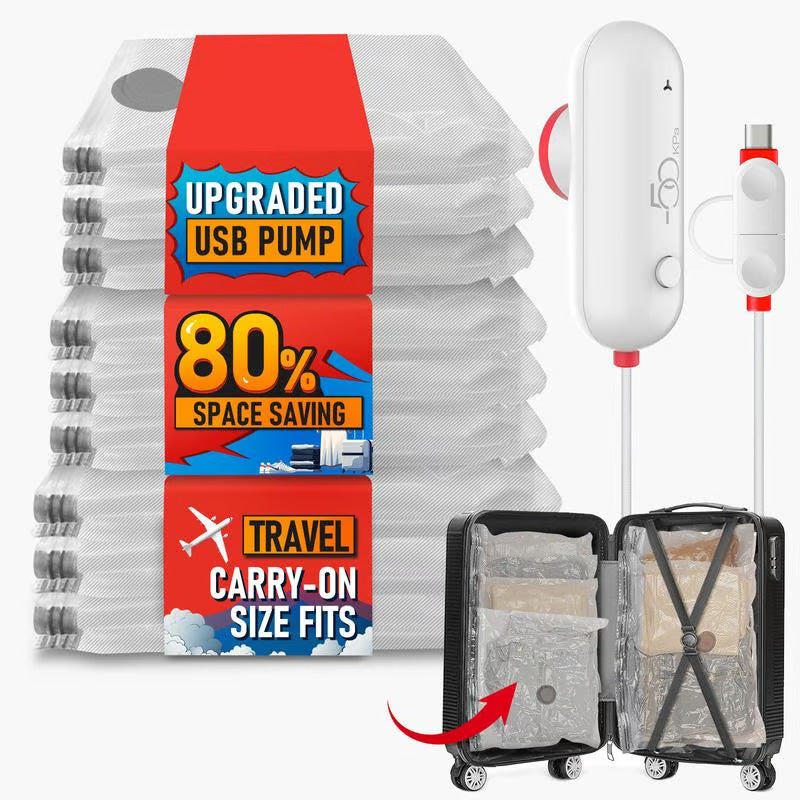Smart Travel Compression Bags